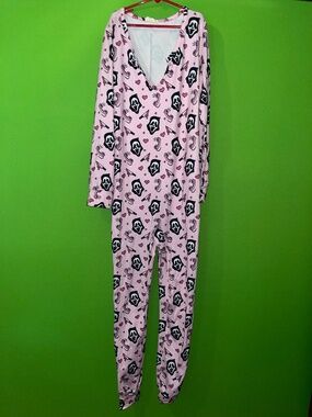 Cute Scream Themed Jumpsuit PJ's